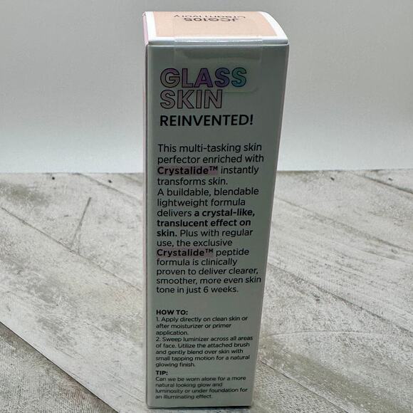 Joah Crystal Glow Tinted Luminizer Stick Cream Ivory JCG105 0.4 OZ/11.5 G NIB - Picture 6 of 7